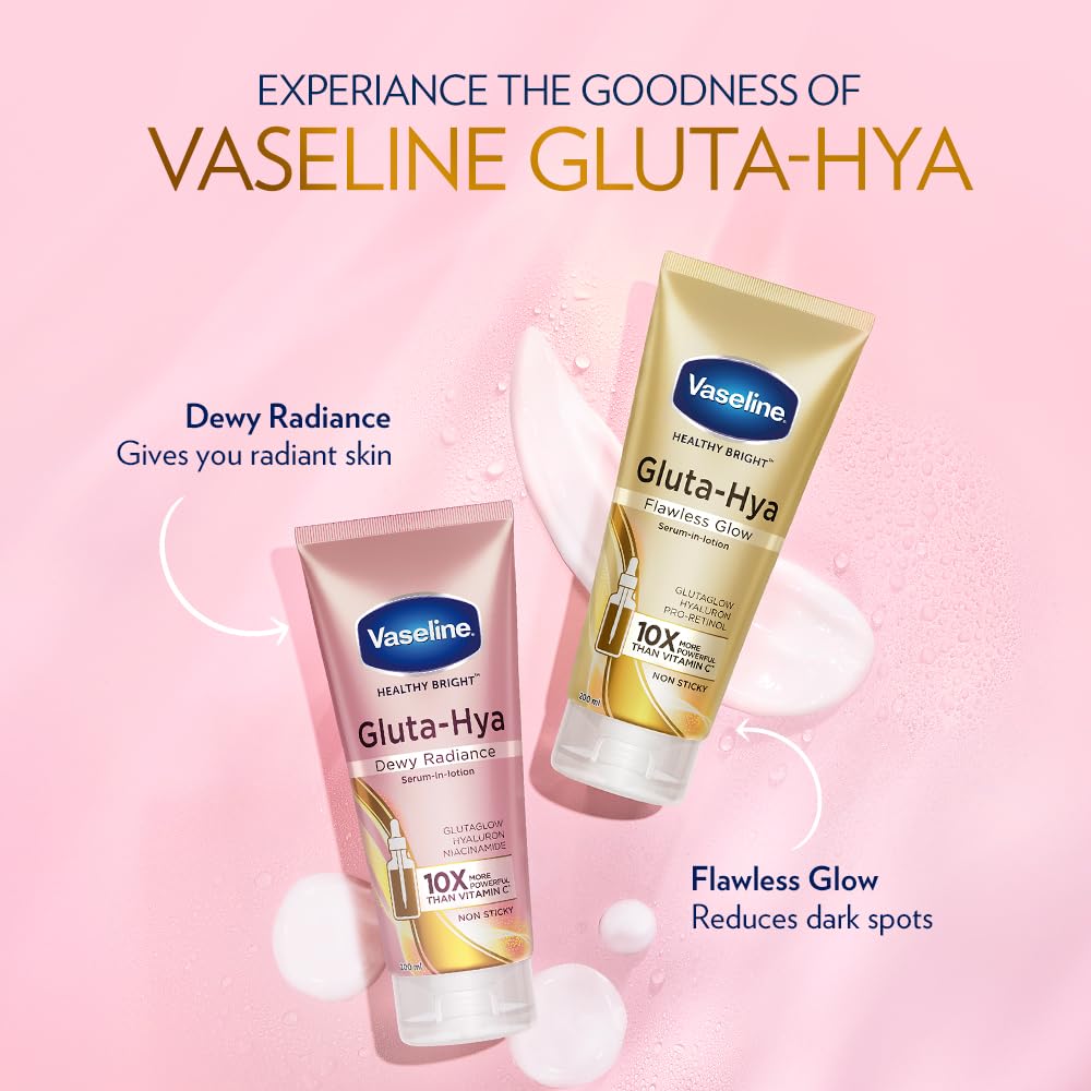 Vaseline Gluta-Hya Serum Burst Lotion Dewy Radiance