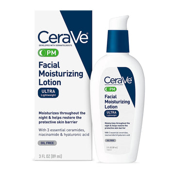CeraVe PM Facial Moisturizing Lotion Ultra Lightweight