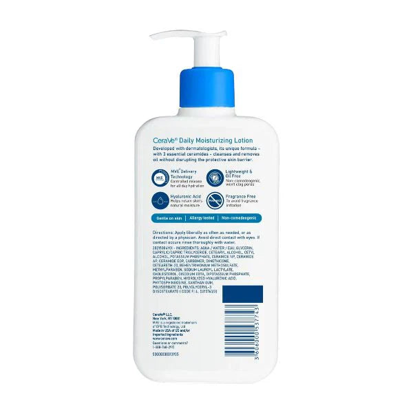 CeraVe Daily Moisturizing Lotion For Normal To Dry Skin
