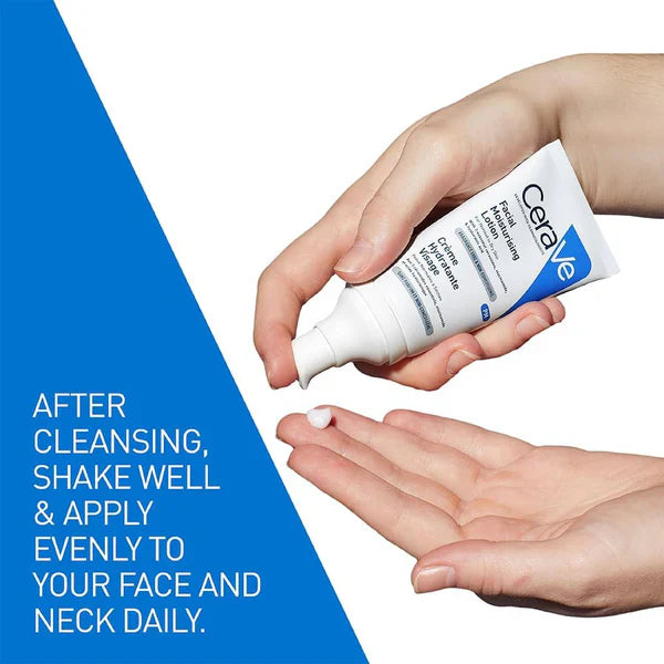 CeraVe PM Facial Moisturizing Lotion For Normal To Dry Skin