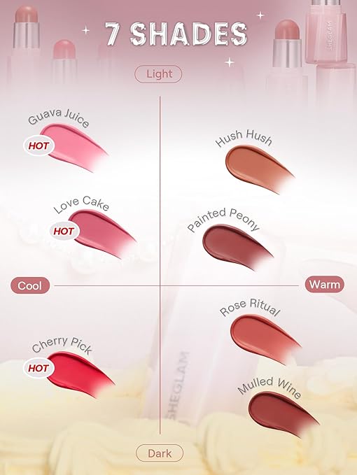 SHEGLAM Buttery Bliss Blush Stick - Buy 2 Get 1 Free