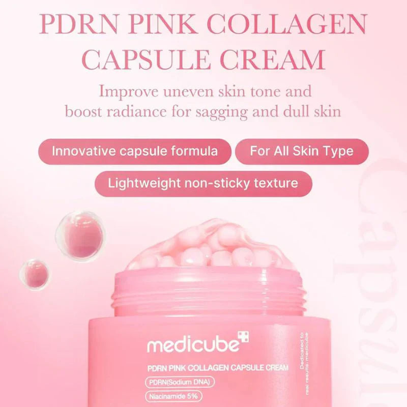 Medicube PDRN Pink Collagen Capsule Cream
