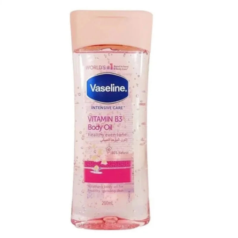 Vaseline Intensive Care Vitamin B3 Body Oil Healthy Even Tone